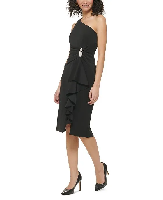 https://images.styletyx.com/images/women-s-pleated-waist-ruffled-sheath-dress-jessica-howard-13424812_3.webp