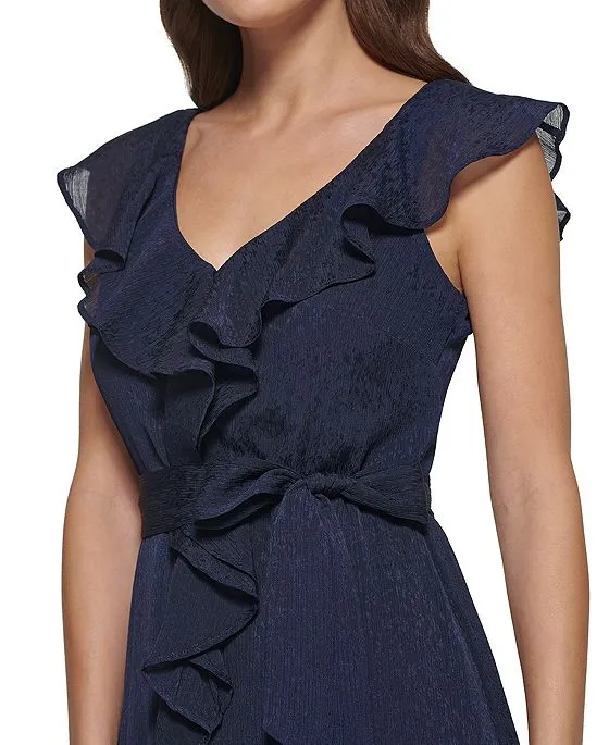 https://images.styletyx.com/images/women-s-v-neck-tie-waist-sleeveless-ruffled-dress-dkny-13273161_3.webp