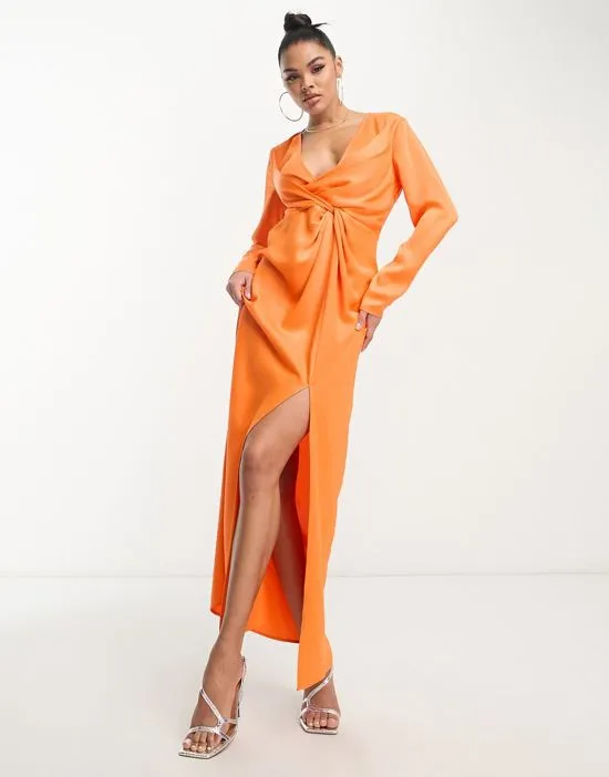https://images.styletyx.com/images/x-klara-hellqvist-satin-twist-front-plunge-maxi-dress-in-sunset-orange-something-new-1003667301_1.webp