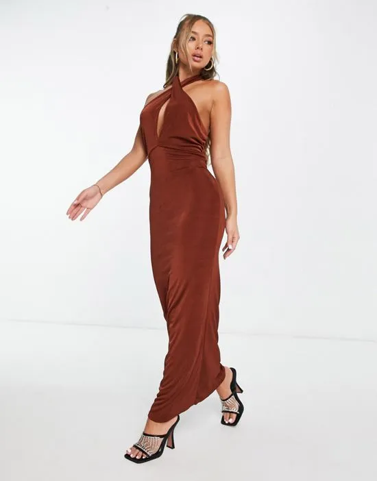 https://images.styletyx.com/images/x-yasmin-devonport-exclusive-twist-halterneck-maxi-dress-in-chocolate-in-the-style-3301998_4.webp